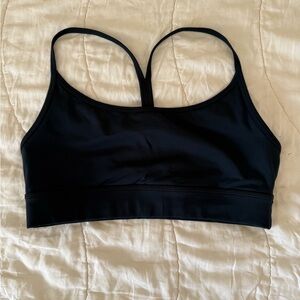 Black Women's Lightweight Sports Bralette
